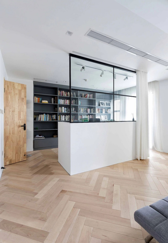 主卧室|北京姑娘家的高级场面：140㎡只留主卧其余全打通，宽敞通透有品味