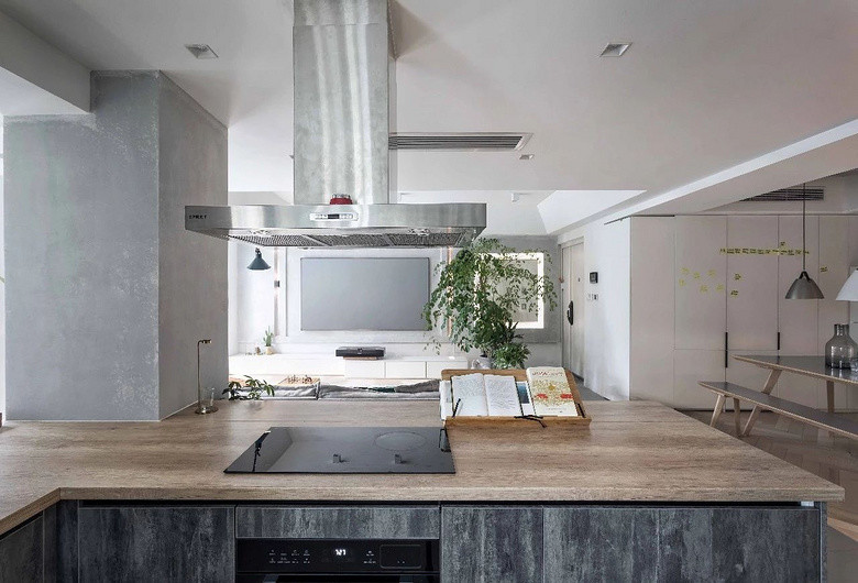 主卧室|北京姑娘家的高级场面：140㎡只留主卧其余全打通，宽敞通透有品味