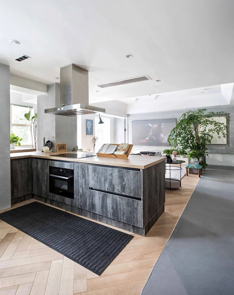 主卧室|北京姑娘家的高级场面：140㎡只留主卧其余全打通，宽敞通透有品味