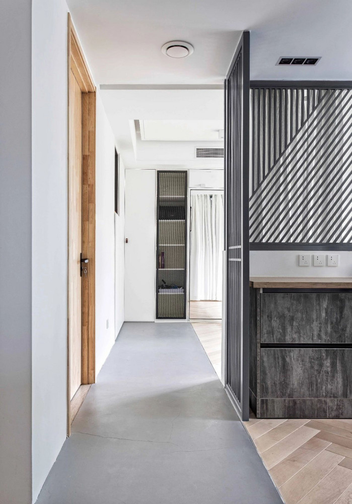 主卧室|北京姑娘家的高级场面：140㎡只留主卧其余全打通，宽敞通透有品味