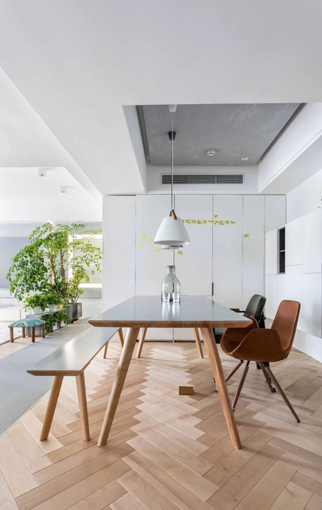 主卧室|北京姑娘家的高级场面：140㎡只留主卧其余全打通，宽敞通透有品味