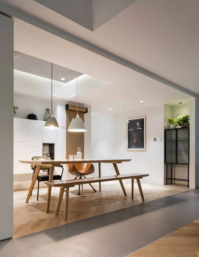 主卧室|北京姑娘家的高级场面：140㎡只留主卧其余全打通，宽敞通透有品味