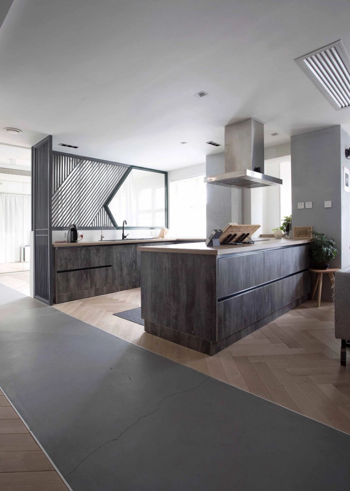 主卧室|北京姑娘家的高级场面：140㎡只留主卧其余全打通，宽敞通透有品味