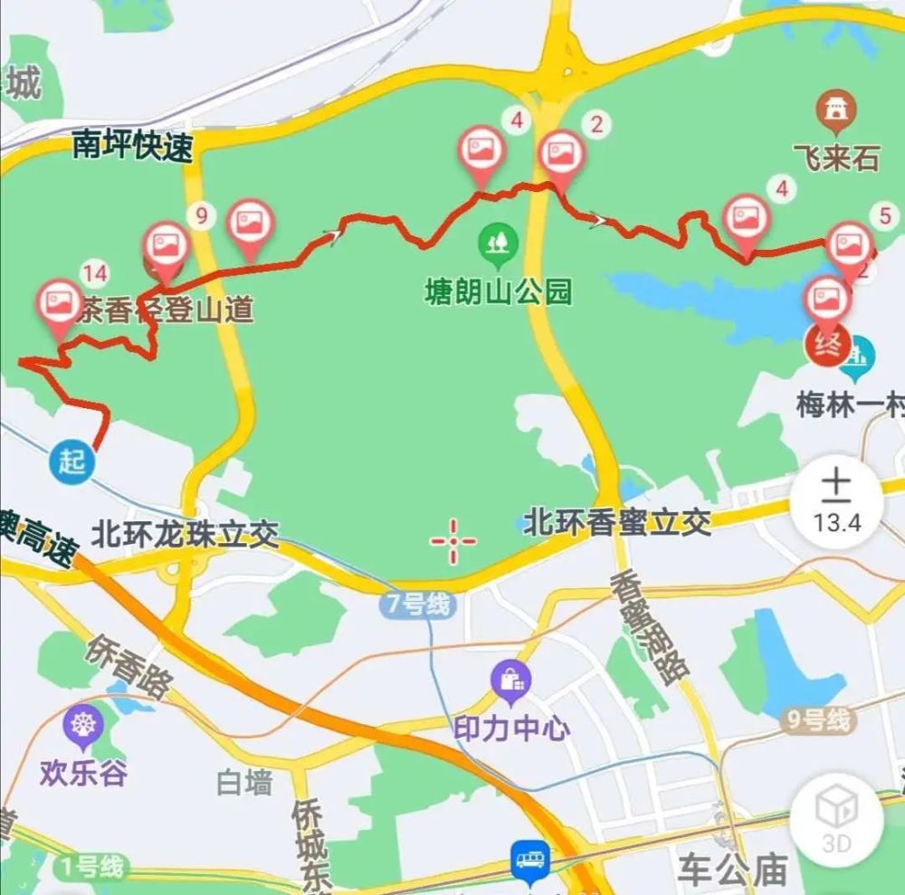 深圳塘朗山登山路线攻略!附常见问题解答