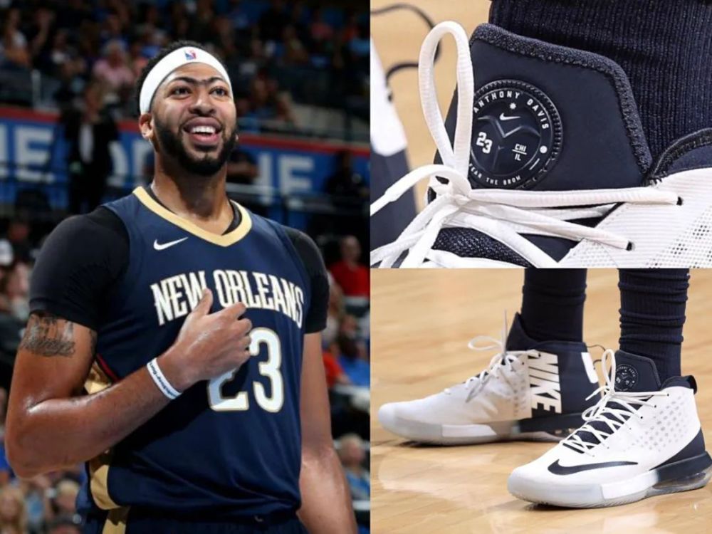 nike在2018年为浓眉推出了个人系列鞋款:air force max,这双球鞋相信