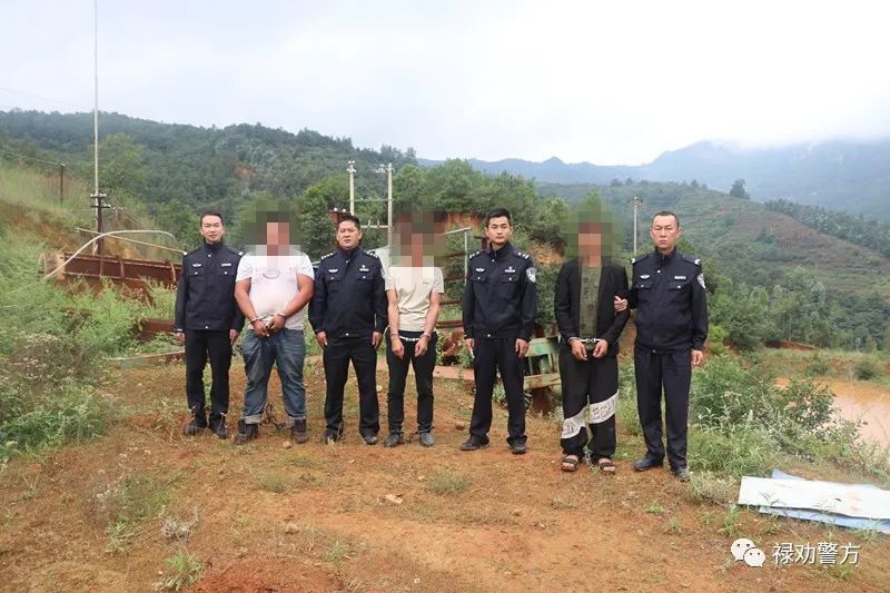 禄劝警方成功打掉一个系列盗窃电器设备犯罪团伙!