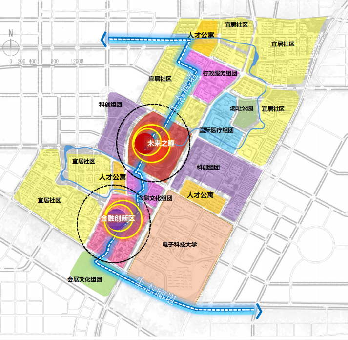 按照《西安"十二五"规划》表述,未来3到5年内,高新管委会将迁至西太路