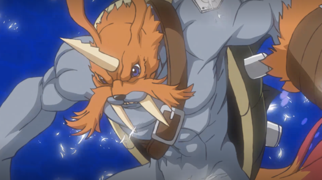 在进化动画中抢戏|无限龙兽|数码兽|动画|祖顿兽|古海龟兽|蛇颈龙兽