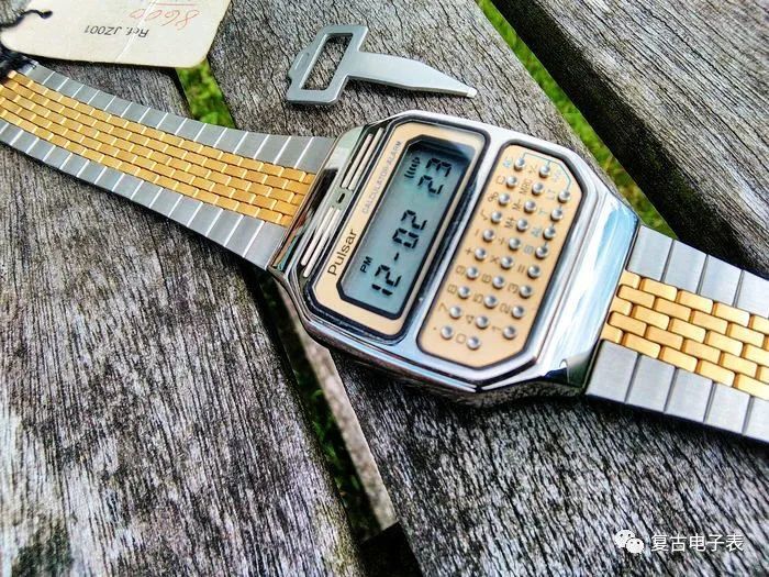 精工脉冲星全金属旋盖计算机手表——seiko pulsar y739