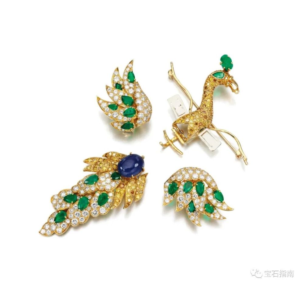 vancleefarpels具有革命性意义的独特作品walskabriolette钻石胸针