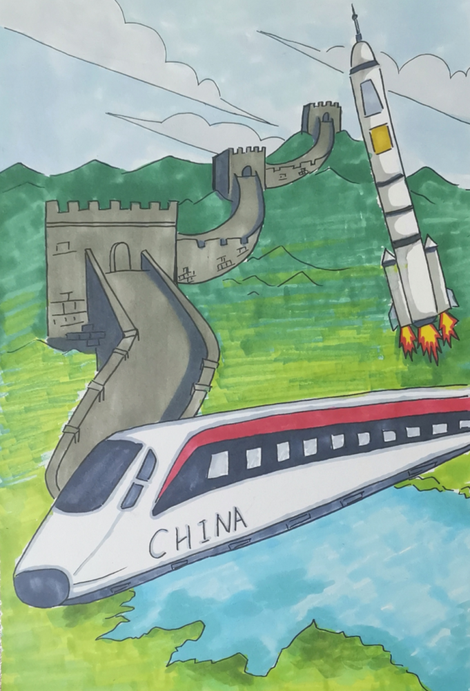 我爱你中国北京中小学生笔会表白最美祖国