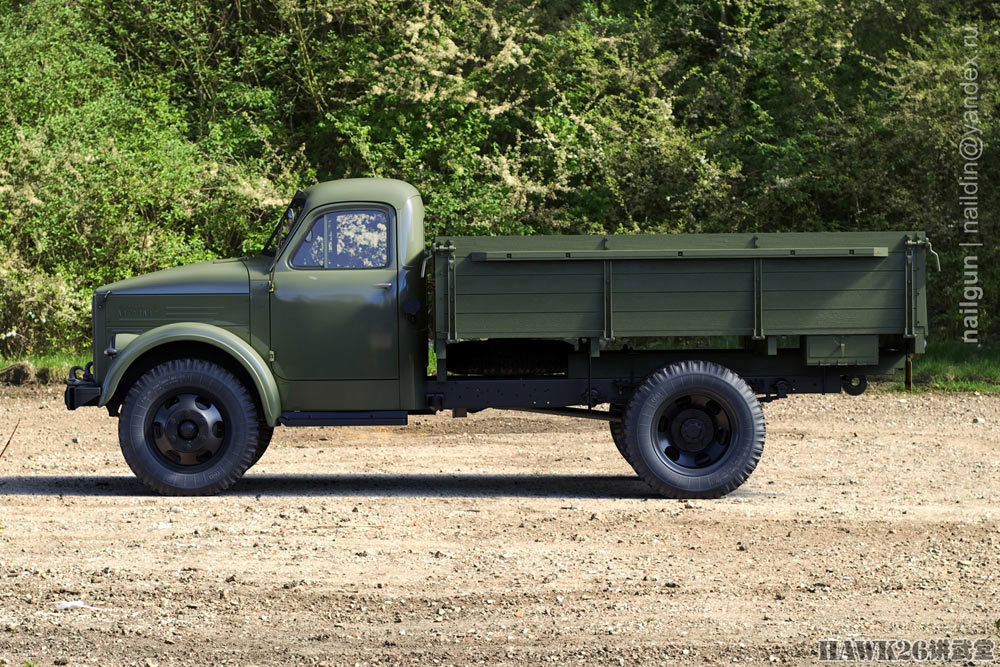 国庆节说说雷锋车嘎斯51苏联产量最大的卡车跃进130的原型