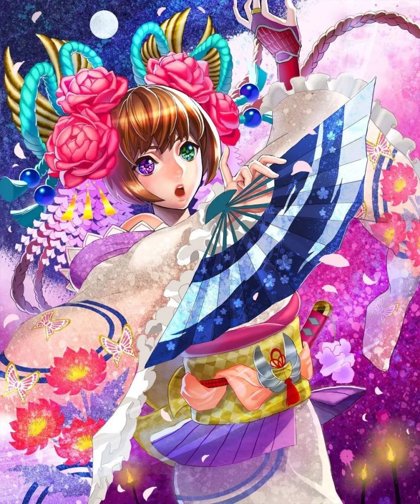 扇起优雅之风-折扇女子特辑