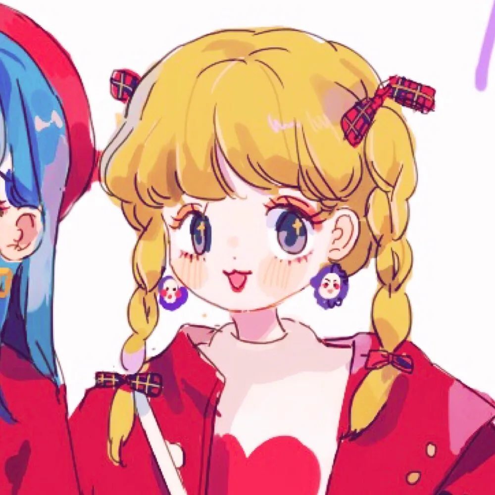 梦幻仙气的二次元闺蜜头像