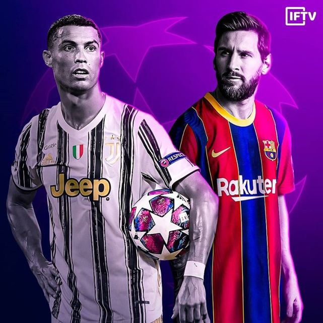 史上首次c罗梅西同一组绝代双骄3年后再相遇欧足联会整活