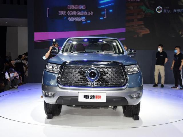 电动皮卡长城炮ev正式上市