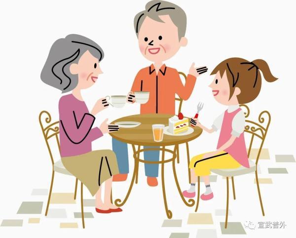 赏月别忘了关爱老人健康