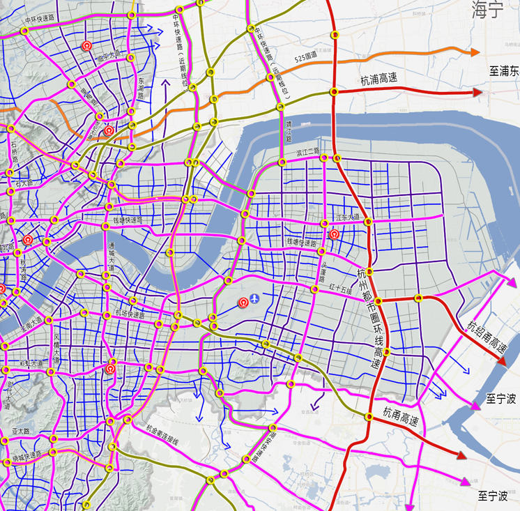 紅十五線規劃過江通道繞城高速有望變身城市快速路杭州市綜合交通專項