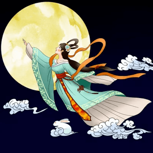 嫦娥奔月,美丽传说!