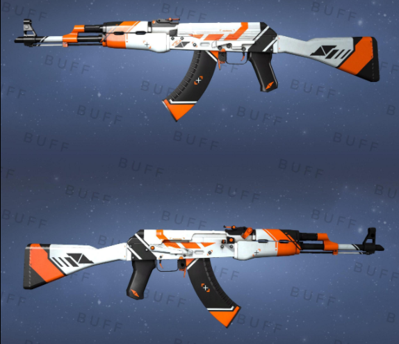 "高达"系列皮肤已经有四款,分别对应的武器有ak-47,m4a4,awp,p90,p250