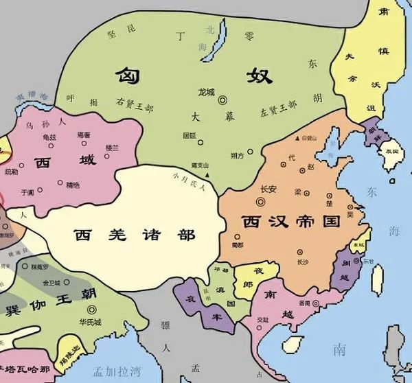 汉朝时期强盛的匈奴帝国综上所述:匈奴起源于夏桀之子淳维,通过兼并和