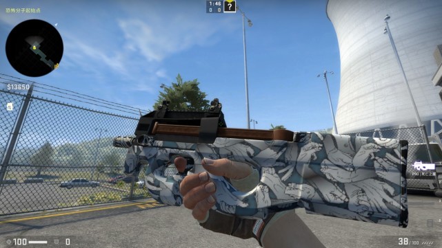 csgo皮肤彩蛋第8期:p90最特别的一款皮肤,一句话看哭老兵|刻痕|异星