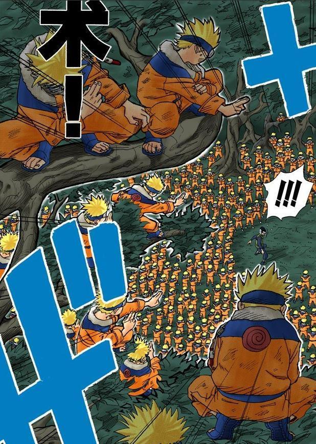 不愧是鸣人专属,多重影分身只是a级忍术,却被列在禁术行列