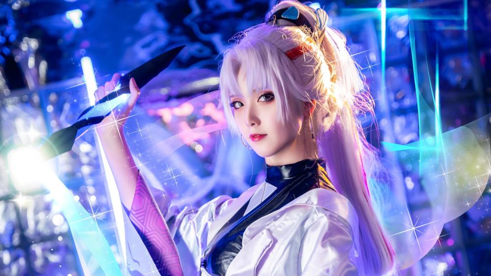 王者荣耀上官婉儿天狼绘梦者cosplay这是什么神仙颜值