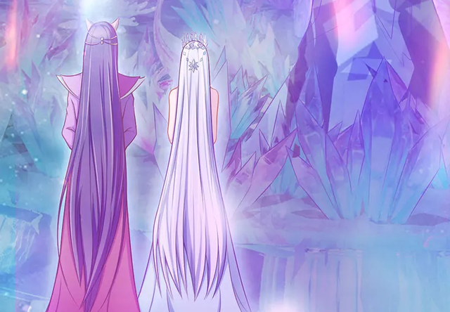 叶罗丽:"颜冰"在冰晶宫约会,颜爵送出水晶灯笼,真浪漫!