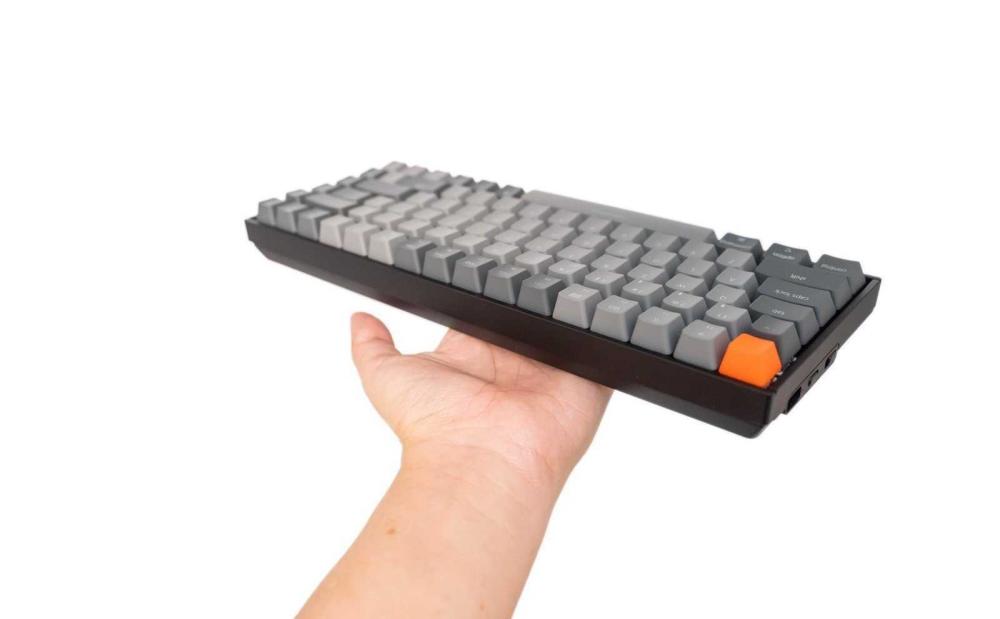 Keychron K2机械键盘开箱 75键特殊布局小巧全功能 腾讯新闻