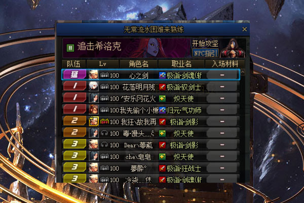 dnf:希洛克困难模式是大佬专属?猛队已沦为混子队
