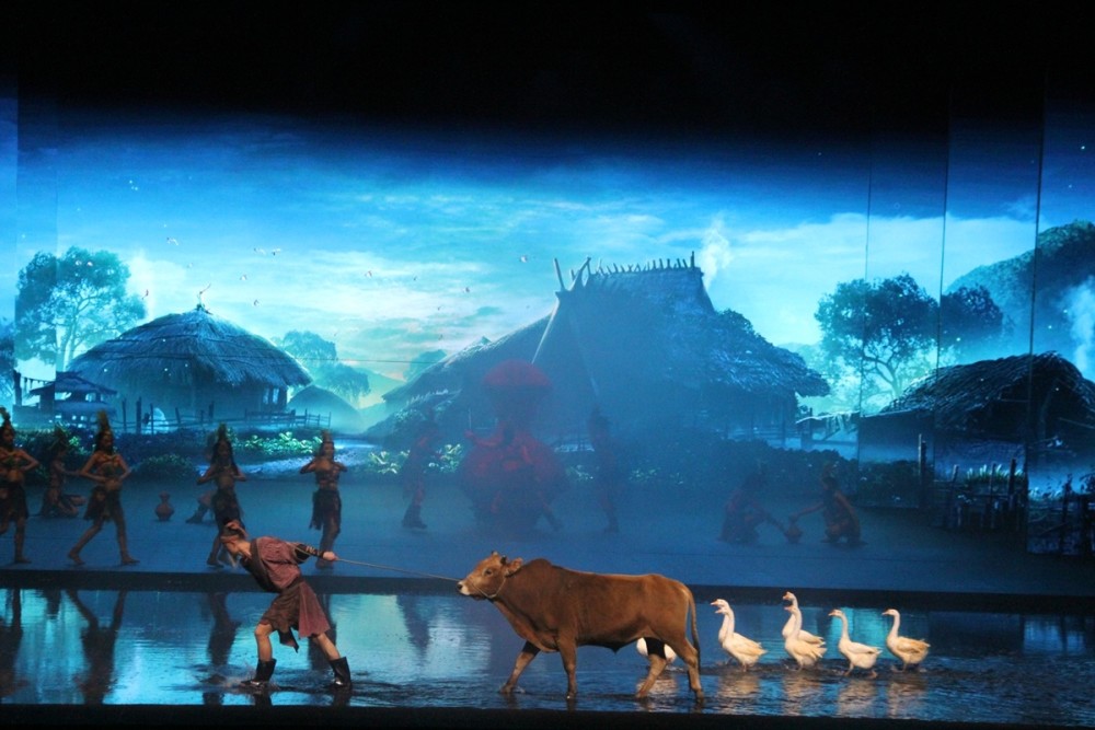 陕西西安一场穿越千年的爱恋西安千古情