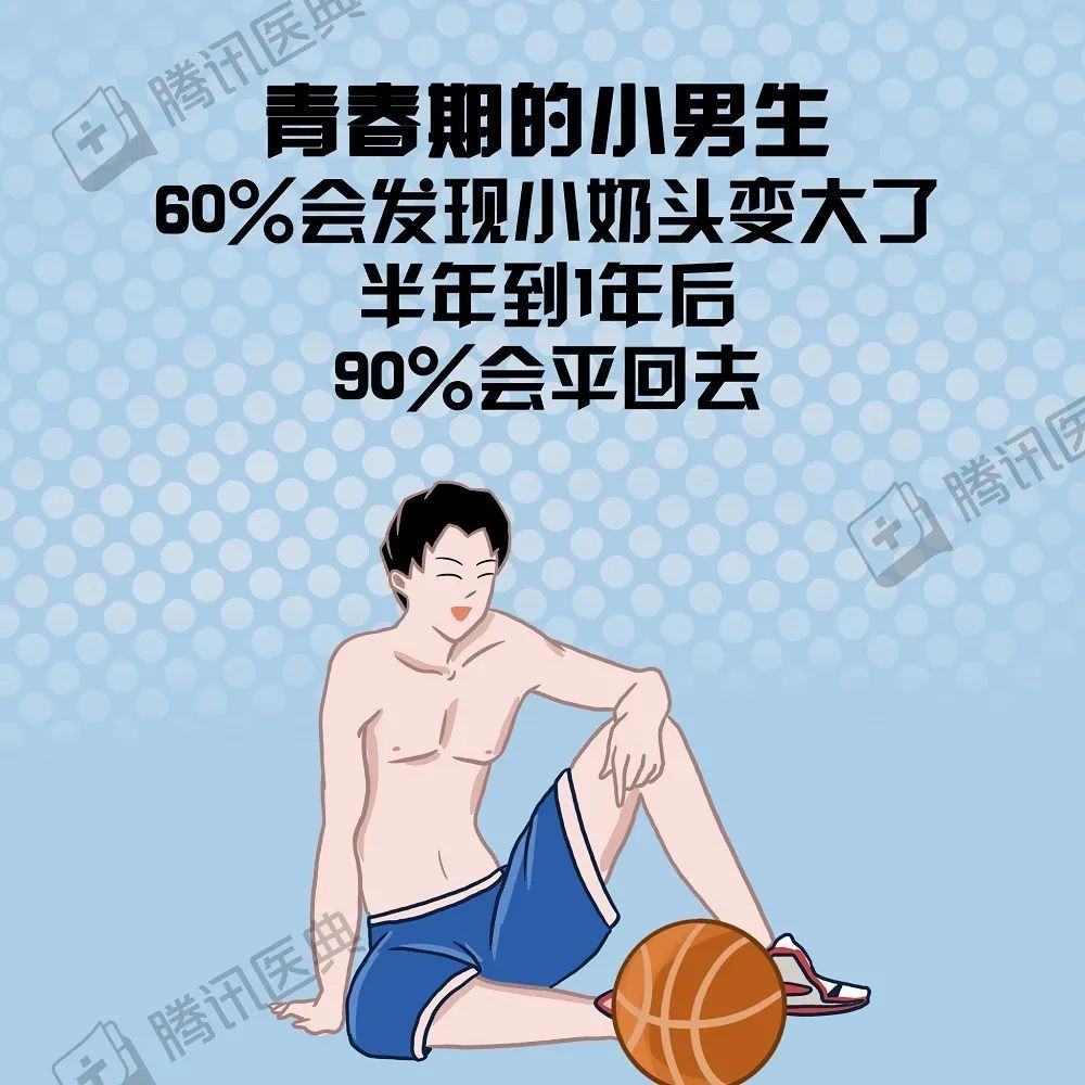 期乳房都可能会暂时性发育呢[3]男生在不同时期摸的时候可能会有