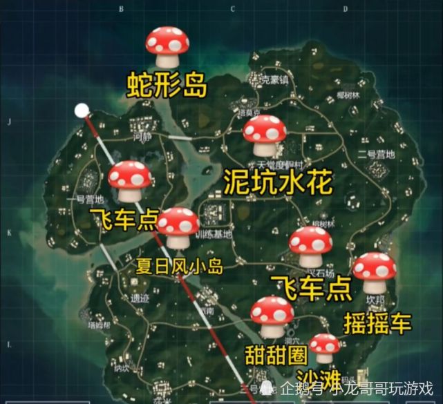 去看山洞的隐形水花,这张地图只要是和平精英的玩家,想必都烂熟于心