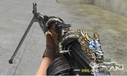 cf觉醒挑战生化强化武器将登场烈龙盘龙是加子弹的工具