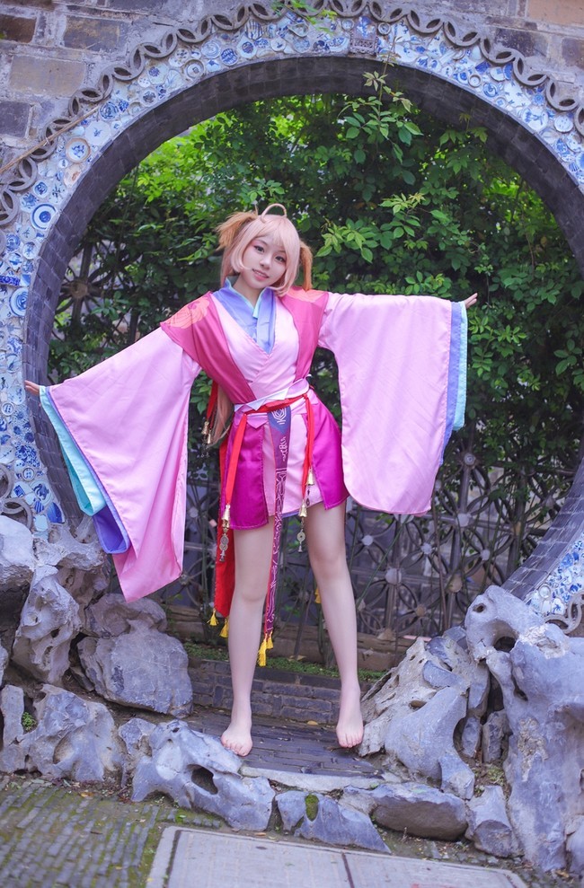 cos涂山苏苏喜欢这个小红娘的笑容