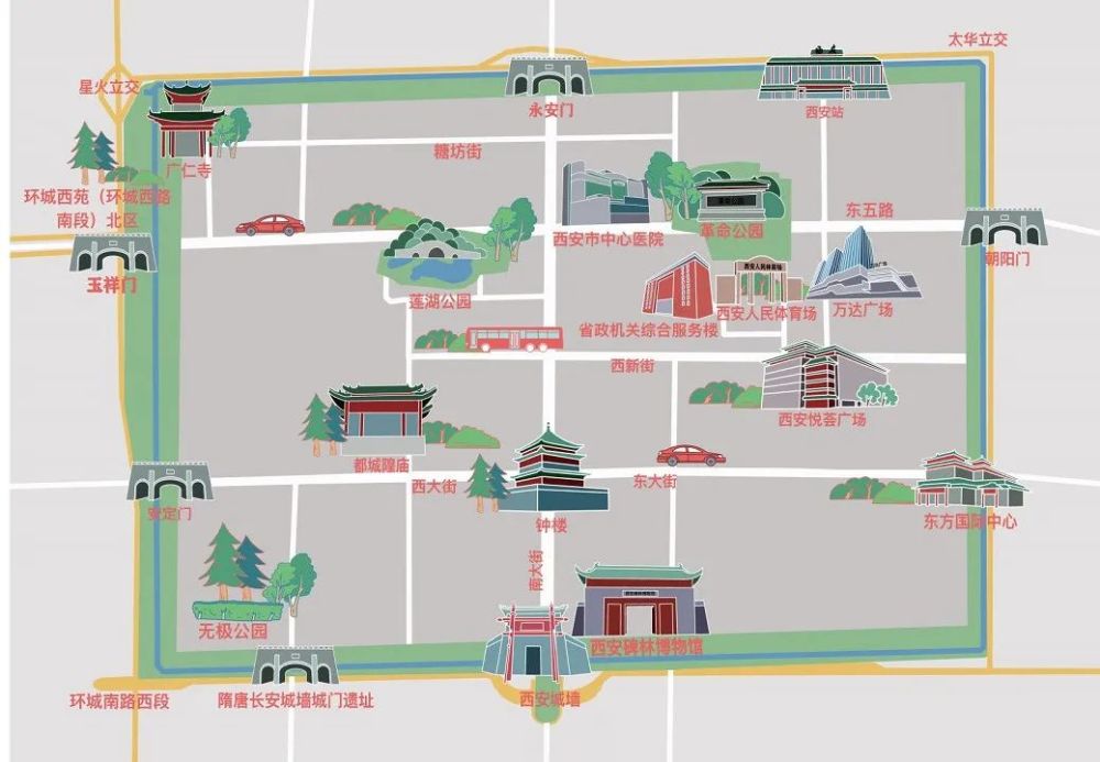 梁思成梦想西安实现城墙护城河146公里环城美景贯通