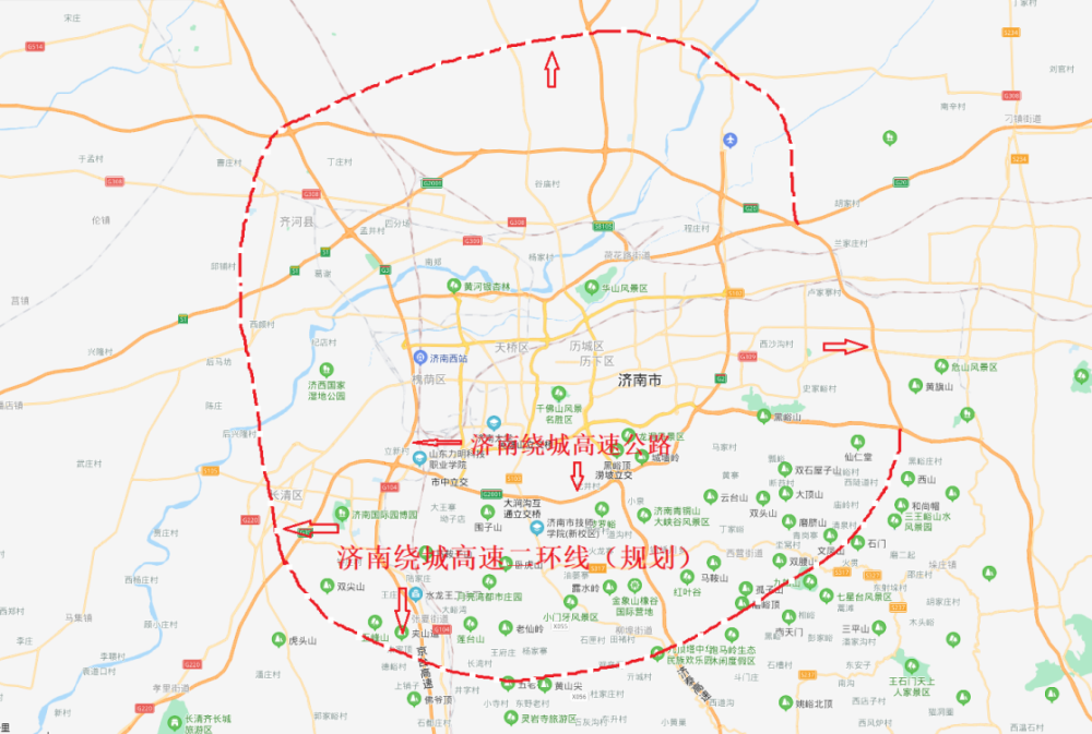 济南绕城高速二环线建设让生活更美好
