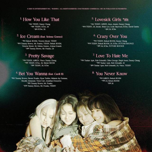 说实话 Blackpink的新歌到底是好听还是难听 Blackpink Lovesick Girls How You Like That The Album