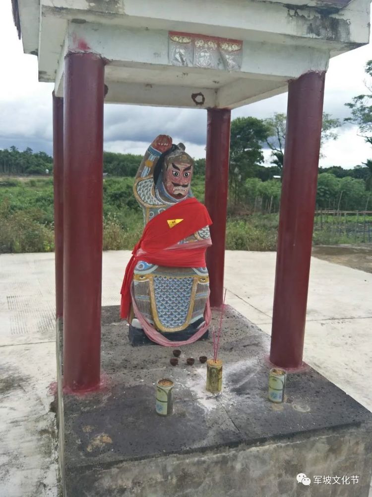 2020年海南省定安县岭口镇大古塘村左右水口俩大将军诞辰