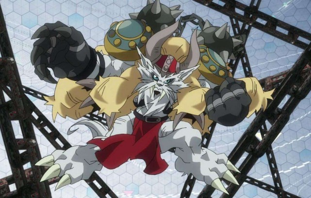 祖顿兽另一条进化链化身为女性数码兽究极体打不过吸血魔兽