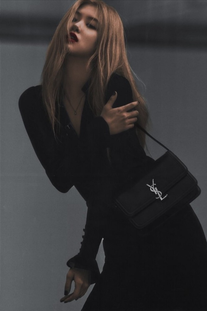 blackpink朴彩英的神仙发色名媛气质非凡紫发太美腻了