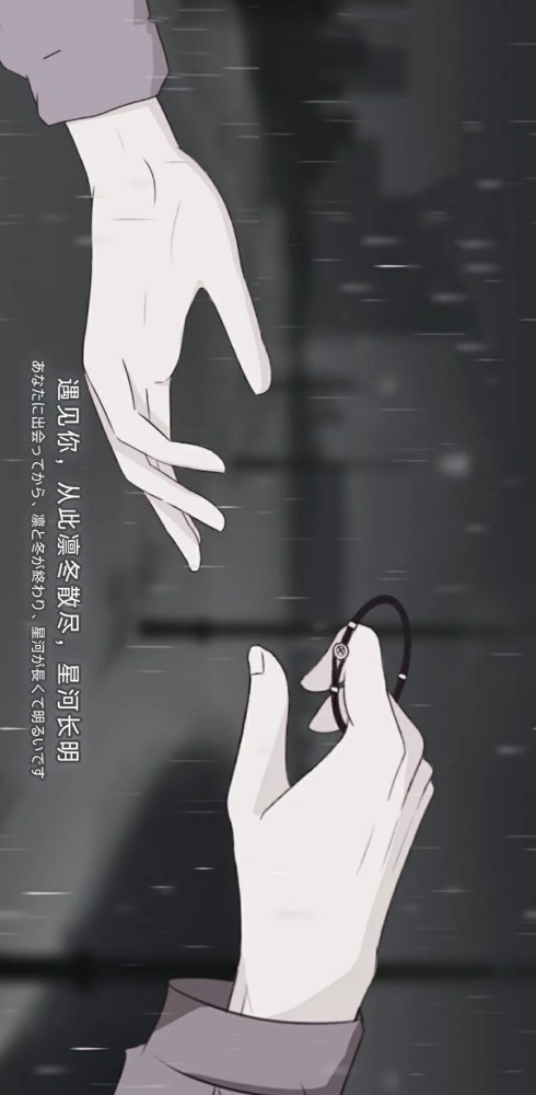 壁纸|文字壁纸 文字控 执子之手