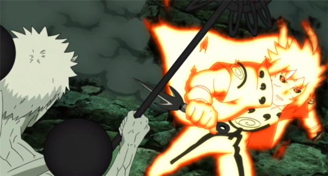 在第四次忍界大战中,迈特凯八门全开对战宇智波斑的时候,速度快到了