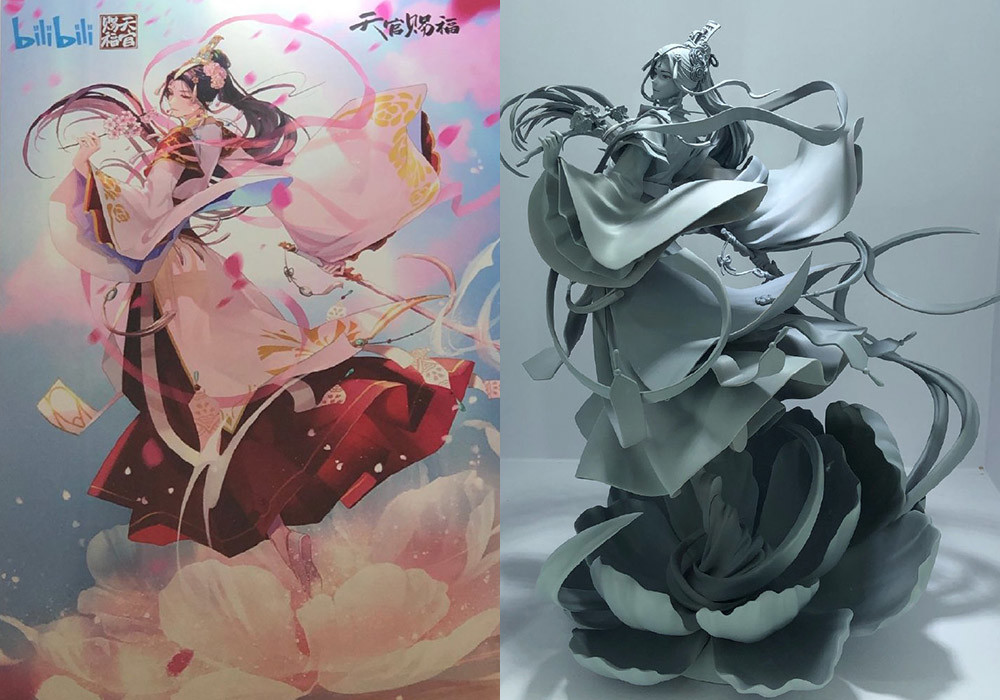 渣反天官新周边实拍图 谢怜是武神不是舞神 冰秋粘土人还算可爱 腾讯新闻