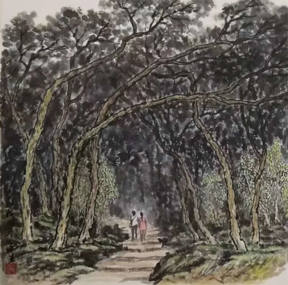 康永生|康永生画展【专辑】——康永生画笔下的家乡情怀