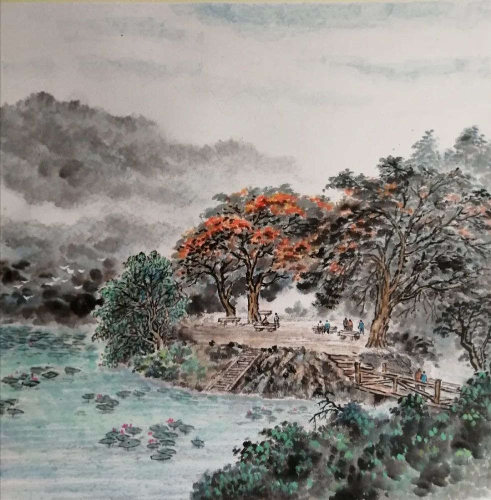 康永生|康永生画展【专辑】——康永生画笔下的家乡情怀