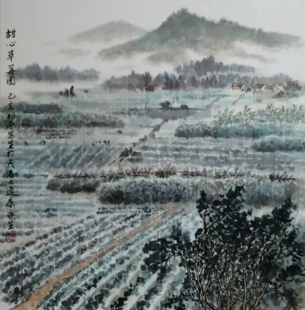 康永生|康永生画展【专辑】——康永生画笔下的家乡情怀