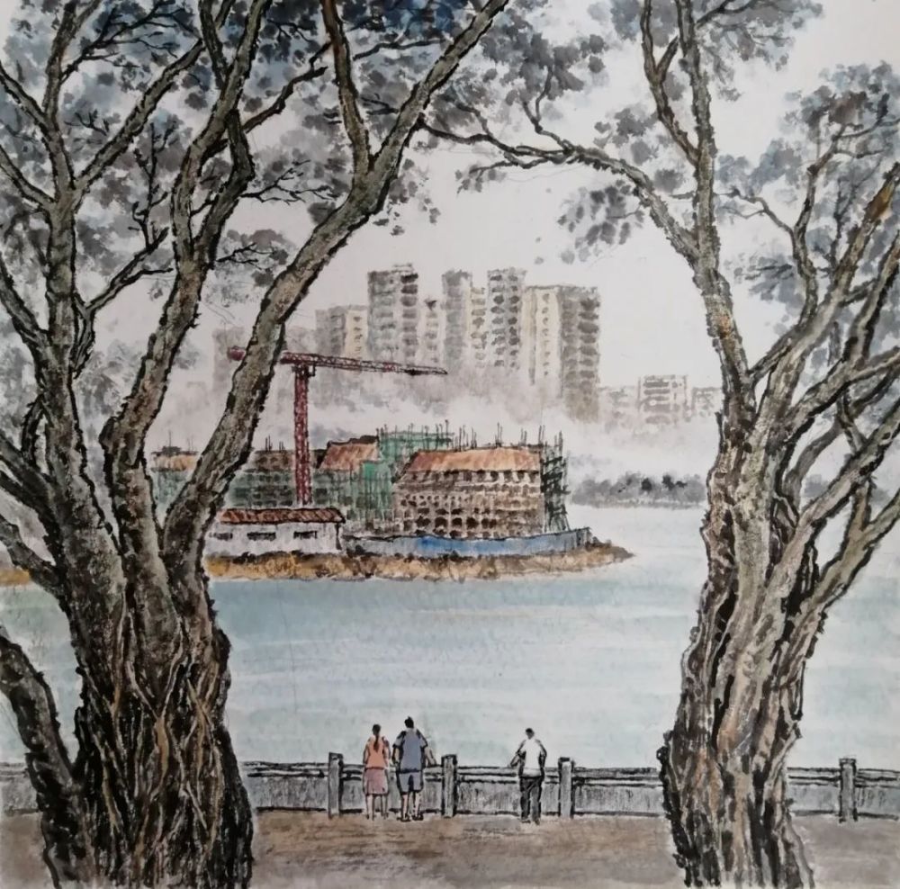 康永生|康永生画展【专辑】——康永生画笔下的家乡情怀