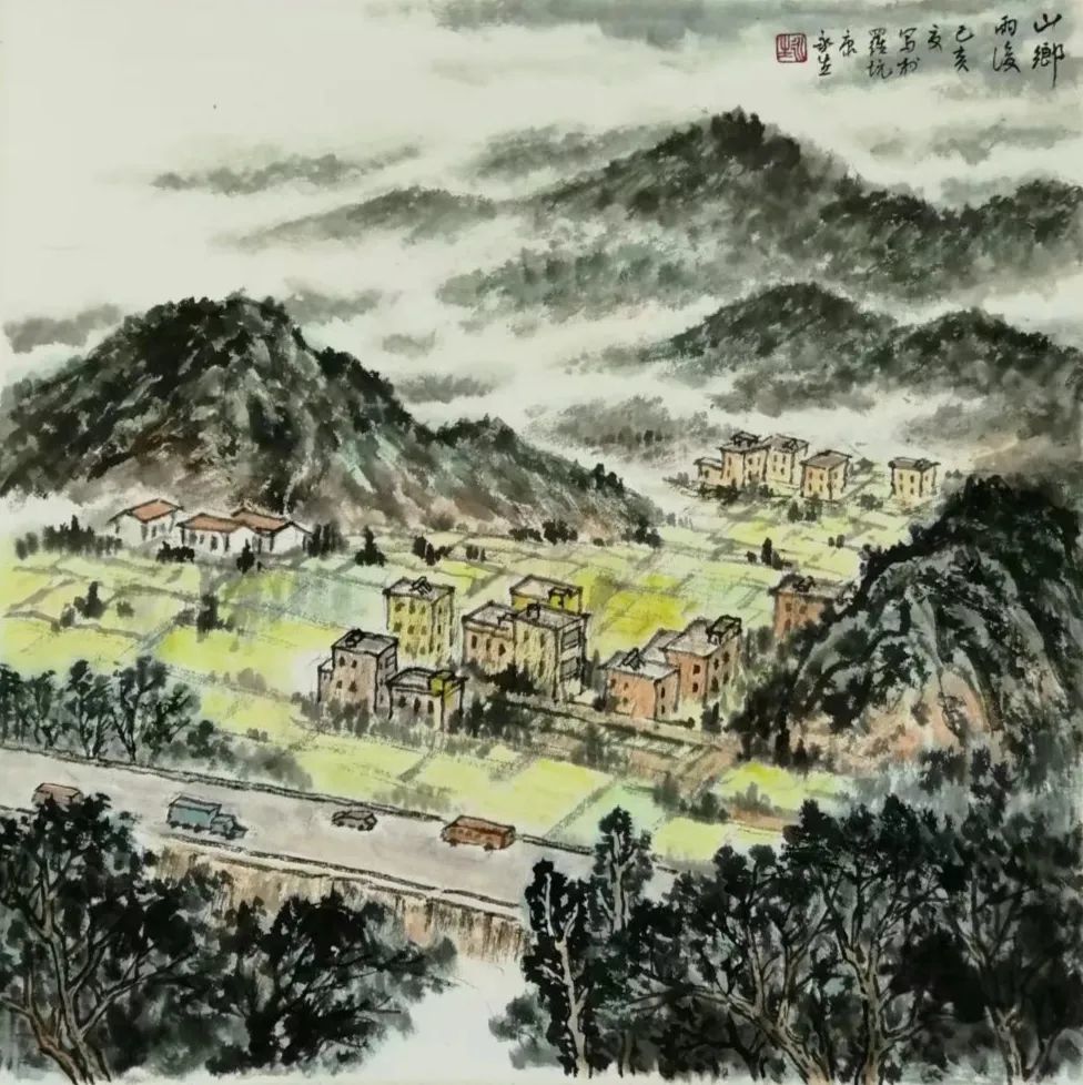 康永生|康永生画展【专辑】——康永生画笔下的家乡情怀